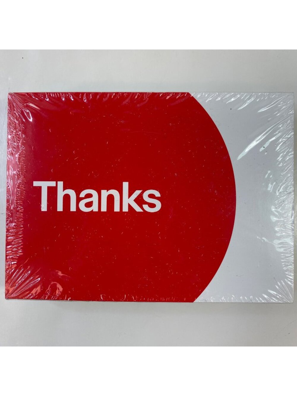 eBay "Thanks" Greeting Cards Pack eBayana Red White